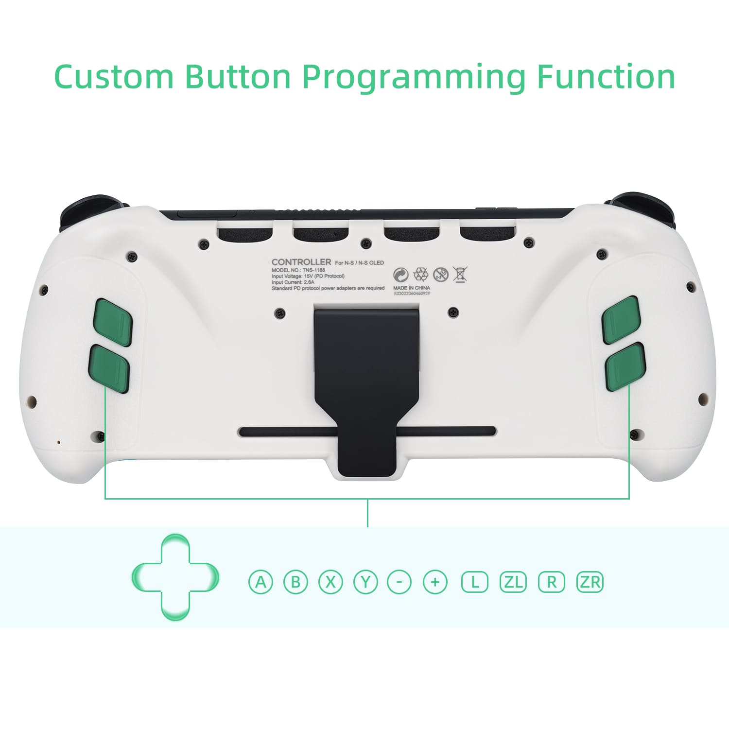DOBE In-line Controller with Motor Vibration for Nintendo