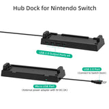 DOBE 4 Ports USB 2.0 Hub Dock for Nintendo Switch(TNS-1849)