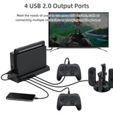 DOBE 4 Ports USB 2.0 Hub Dock for Nintendo Switch(TNS-1849)