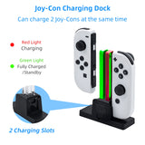 iPlay 20 In 1 Sport Game Accessories for Nintendo Switch/Switch OLED Joy-Con (HBS-461)