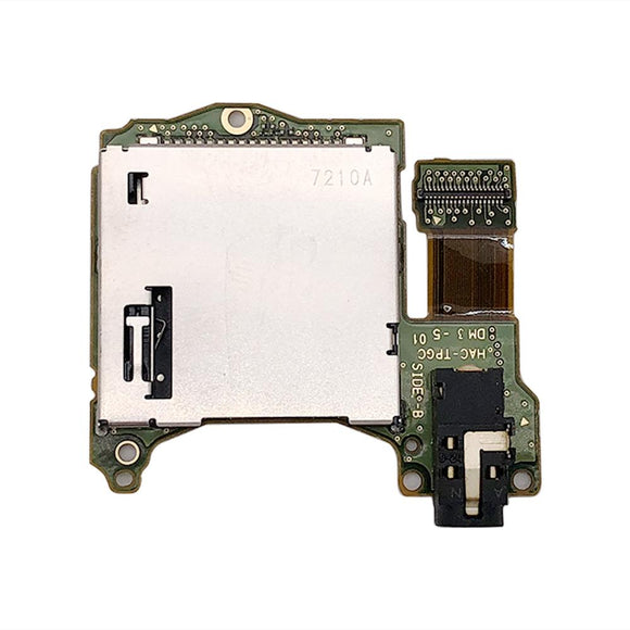 Game Card Slot with Headphone Jack PCB for Nintendo Switch