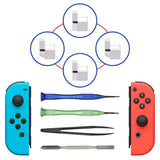 Metal L/R Lock Buckle Set with Open Tool for Nintendo Switch Joy-Con