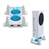 Dobe Cooling Vertical Stand for Xbox Series S Console - White (TYX-0658)