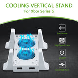 Dobe Cooling Vertical Stand for Xbox Series S Console - White (TYX-0658)