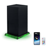 Vertical Stand Base with RGB Light & Remote Control for Xbox Series X/Series S