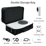 Protective Game Console Travel Bag for Xbox Series S Console - Black