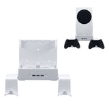 Wall-mounted Color Changing Cooling Stand with Hook for Xbox Series S-White