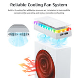 Upper Cooling Fan with RGB Lighting for Xbox Series S Console Only-White(SY-XSS-828)