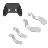 4 Pcs Metal Paddles Trigger for Xbox Elite/Xbox Elite 2 Controller-Silver