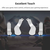 4 Pcs Metal Paddles Trigger for Xbox Elite/Xbox Elite 2 Controller-Silver