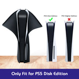 Dustproof Silicone Protective Case Cover for PS5 Disk Edition - Black(Not for PS5 Slim)