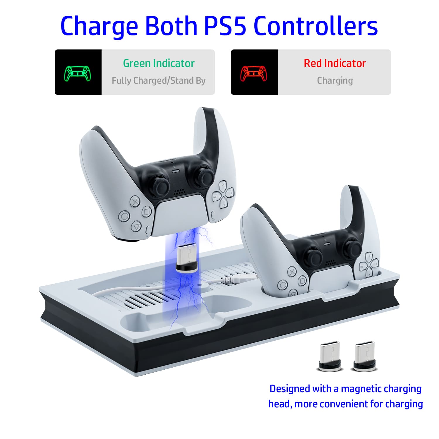 Multifunctional Vertical Console Cooling Stand Controller Charger