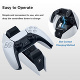 Honcam Tri-Protection Safety Dual Controller Charger for PS5 DualSense Controller