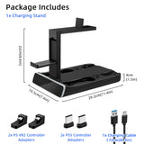Charging Stand with Indicator Light for PS VR2/PS5 Controller-Black(FC-PVR2-003)
