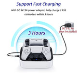 DualSense Charging Dock for PS5 Controller-White(PSD01)