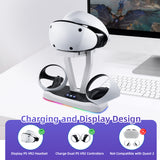 JYS Magnetic Charging Display Stand for P5 VR2 Controller-White(JYS-P5155)