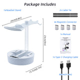 iPlay Charging Display stand with RGB Light for PS VR2-White(HBP-505)