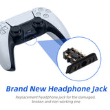 Brand New Earphone Jack Port Socket Connector for PS5 Controller