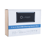 4-Port USB 3.0 Switch Selector for PC/Laptop