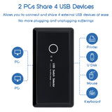 4-Port USB 3.0 Switch Selector for PC/Laptop