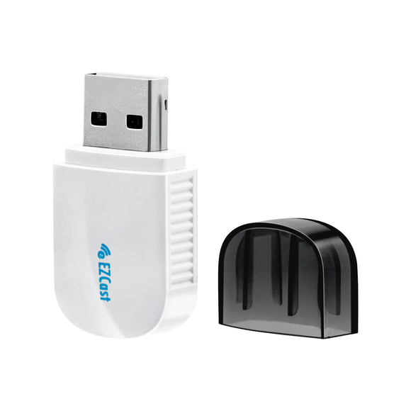 600M Dual Band Wireless Lan Adapter for Laptop/PC-White(EZC-5200BS)