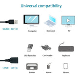 2ft USB2.0 Extension Cable (M/F)