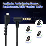 Replacement Audio Headset Cable for SteelSeries Arctis 7/Arctis 5/Arctis 3/Arctis Pro Gaming Headset