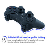 Wireless Double Shock Controller For PS3/PS3 Slim/PS3 Super Slim