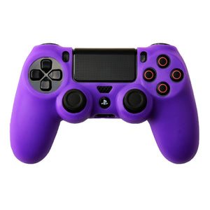 Silicone Protect Case for PS4 Dualshock 4 Purple