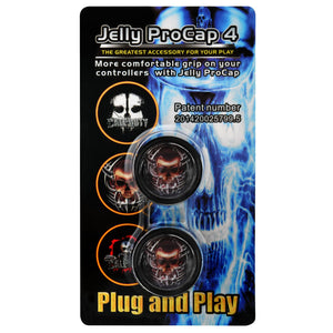Project Design Jelly ProCap 4 for PS4 Dualshock 4 Skull Head