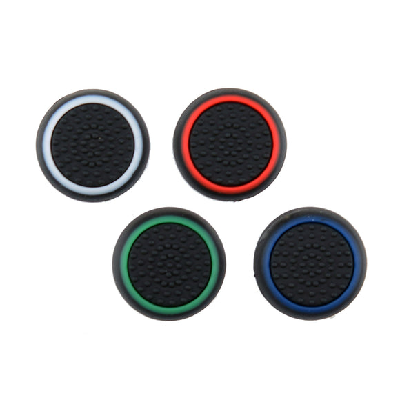 TPU Analog Thumb Cap Set for PS3/PS4/Xbox ONE/Xbox 360 Controller Luminous Black
