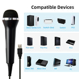 Universal USB Wired Microphone for PS4 Slim/PS4 Pro/PS4/PS3/Xbox One/Xbox 360/Wii/PC