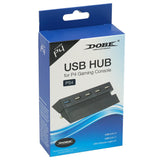 DOBE 2 to 5 USB HUB 3.0 with LED Indicators for PS4 (TP4-810)