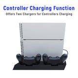 DOBE Vertical Charging Stand With Extra USB Ports for PS4/Slim/Pro (TP4-023B)