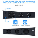 External Cooling Fan for PS5 DE/UHD Console - Black (Not for PS5 Slim)