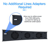 External Cooling Fan for PS5 DE/UHD Console - Black (Not for PS5 Slim)