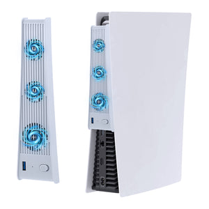 External Cooling Fan for PS5 DE/UHD Console - White (Not for PS5 Slim)