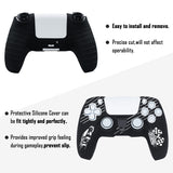 Protective Silicone Cover With Thumb Caps For PS5