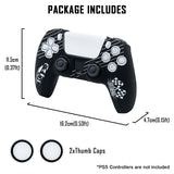 Protective Silicone Cover With Thumb Caps For PS5