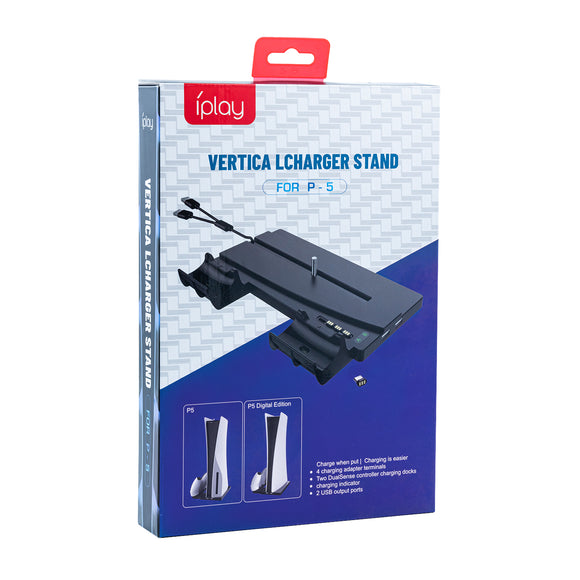 IPLAY Vertical Charger Stand For PS5 DE/UHD (HBP-269)