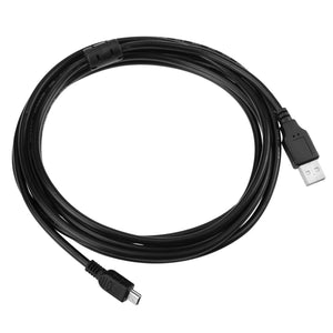 USB to mini USB Power Charge Cable 3M Black