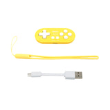 8Bitdo Zero 2 Bluetooth Gamepad for Nintendo Switch/Windows/Android/macOS/Raspberry Pi - Yellow (80EH)