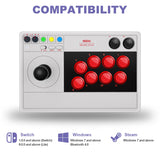 8bitdo Arcade Stick for Nintendo Switch/PC