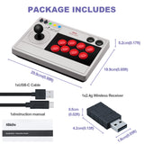 8bitdo Arcade Stick for Nintendo Switch/PC