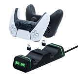 DOBE Dual Controller Charging Dock for Switch Pro/PS5/Xbox Elite 2/Xbox Series S/Series X/Google Controller (TYX-0613B)