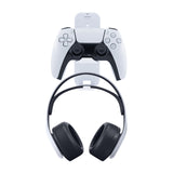 Universal Controller and Headset Holder for PS5/PS4/Nintendo Switch/ Xbox One White (JYS-P5136)