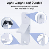 Universal Controller and Headset Holder for PS5/PS4/Nintendo Switch/ Xbox One White (JYS-P5136)