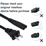 1.5M AC Power Cord for PS5/PS4/PS3/PS2/PS1/XBOX ONE/XBOX ONE S/XBOX ONE X/Xbox Series X/S - US Plug