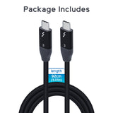 3ft Thunderbolt 3.0 USB-C Cable