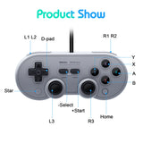 8Bitdo SN30 Pro USB Gamepad For Nintendo Switch/Windows/Raspberry Pi (Gray Edition)